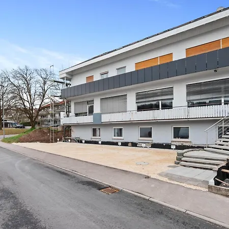 7 Zimmer-Wlan-Parkplatz-Kueche-Balkon-8 Personen アパート Rudersberg