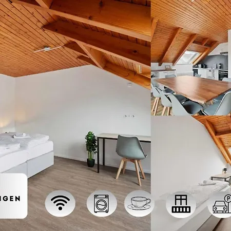 Range 6-zimmer Wlan Parkplatz Kueche Balkon 8 Personen Apartment Rudersberg